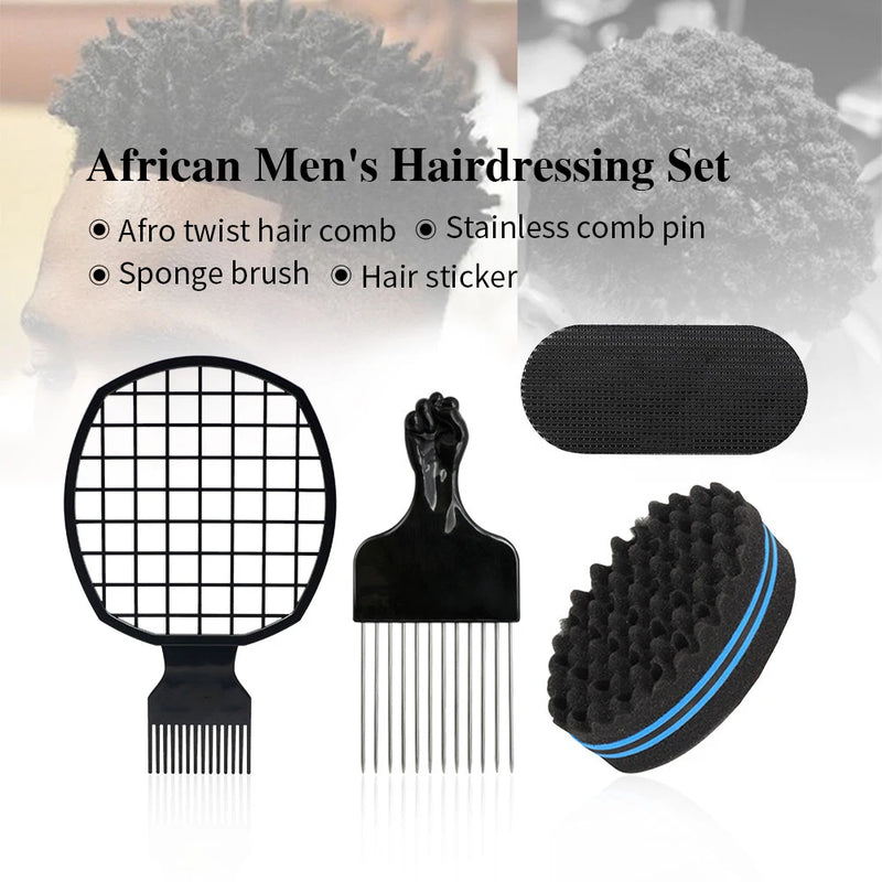 Ferramentas de Estilização de Cabelo Masculino - Conjunto Profissional de Cabeleireiro

Transforme seu visual com estilo e praticidade!